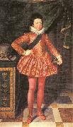 Portrait of Louis XIII of France at 10 Years of Age, POURBUS, Frans the Younger